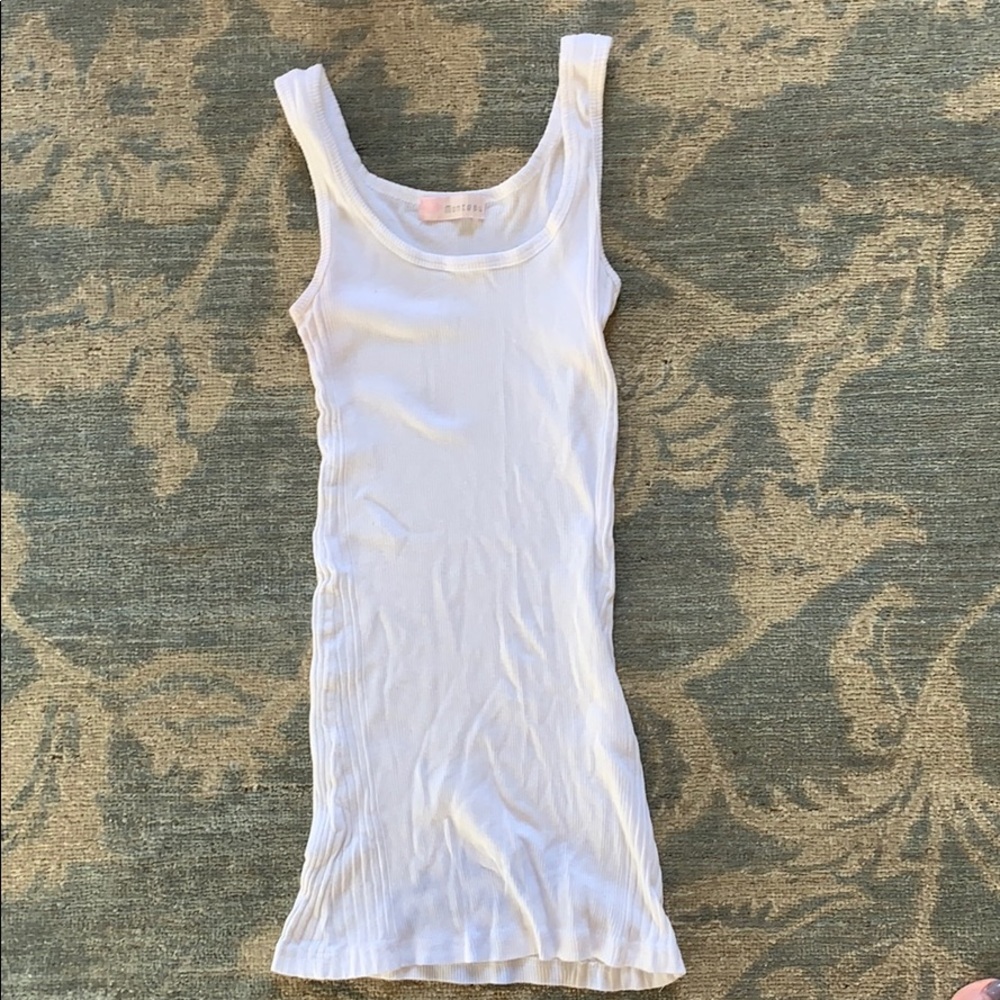 White tank top